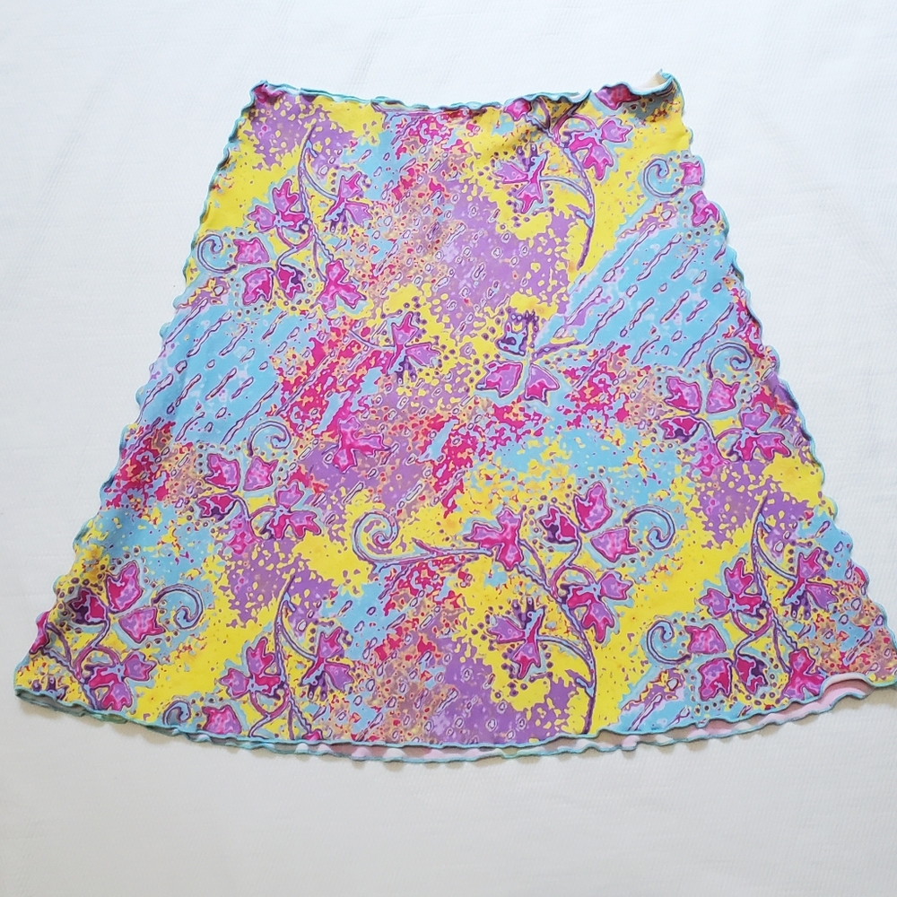 Haystacks Bias Skirt Multi Medium